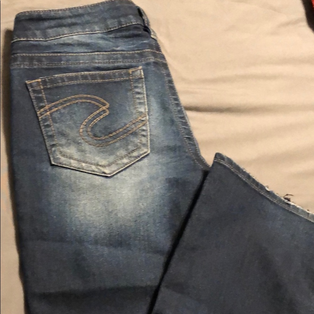 Silver Aiko Jeans
